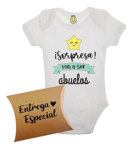 Pa alero Anuncio De Embarazo Con Cajita Para Abuelitos