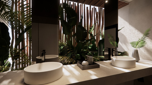 Departamento En Venta En Tulum Quintana Roo, Zuná, Aldea Zamá Amplios Espacios Con Terraza