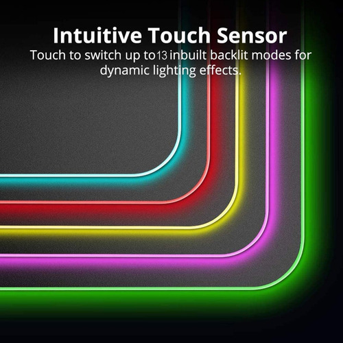 Tapete De Gaming Para Mouse Rgb Mouse Pad Led