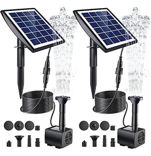 ~? Ankway Solar Fountain Pump Diy Outdoor Solar Water Founta