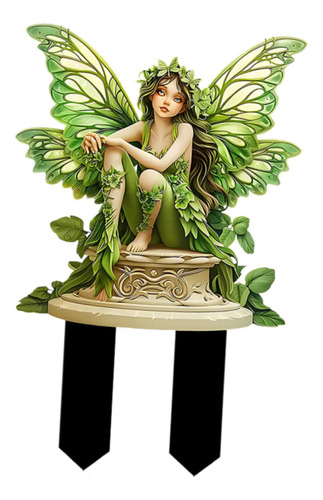 Estaca De Jardín De Hadas, Decoración De 2d, Regalo
