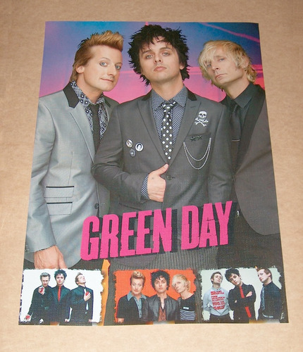 Green Day Poster Afiche Como Nuevo! P78