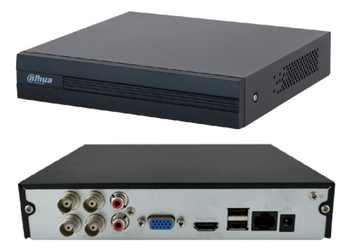 Kit Dahua 4 Cámaras 1080p B1a21 Xvr1b04-i Wizsense Exterior