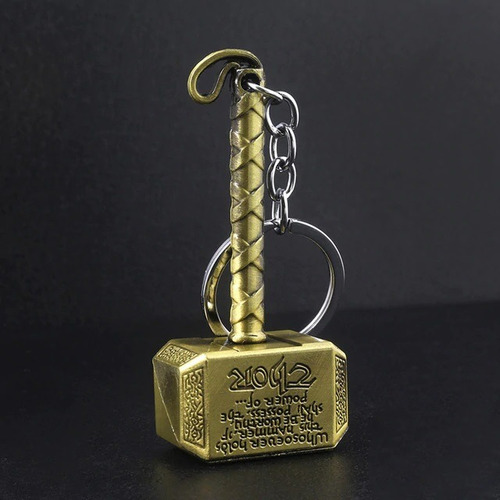 Llavero Avengers De Coleccion Martillo De Thor Metal Regalo