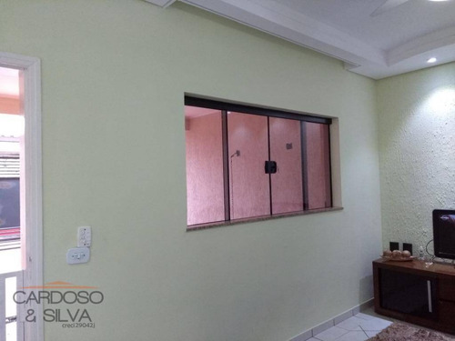 Imagem 3 de 14 de Jardim Conceição, Sobrado Com 3 Dormitórios Sendo 1 Suite. - Ca0184