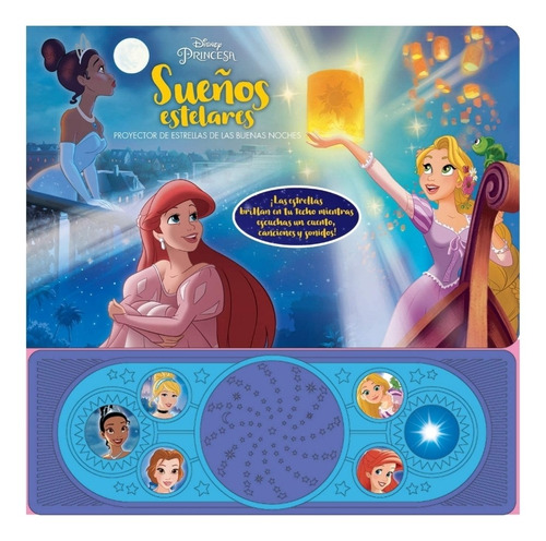 Libro Proyector De Estrellas De Las Buenas Noches Disney 