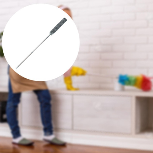 Plumero Para Limpieza De Cepillo Limpiador De Polvo, Gris