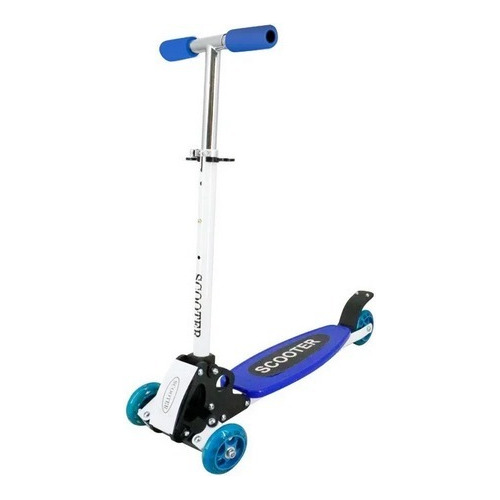 Scooter,patineta, Monopatín, Aluminio, 3 Ruedas Esqualizable