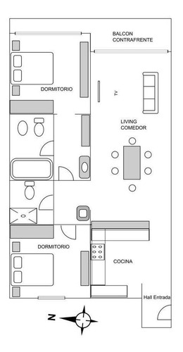 Imagen 30 de 30 de Departamento 3 Ambientes Edificio Categoria Con Seguridad En Recoleta