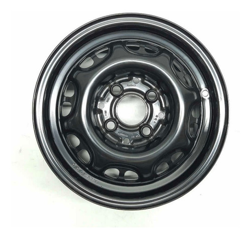 Llanta Chapa R13 Gol Power Saveiro Jcs Color Negra