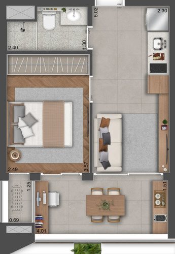 Imagem 28 de 30 de Apartamento À Venda No Bairro Perdizes - São Paulo/sp - O-13701-23537