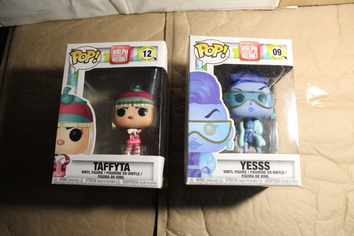 Set Funko Pop Movies Disney Taffyta Y Jess Ralph Demoledor