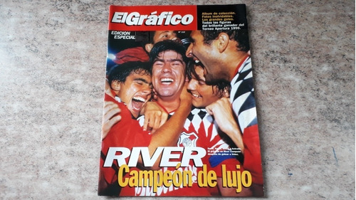 El Gráfico River Campeón Apertura 1996. Edición Especial. 