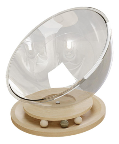 Cama Para Gatos Space Capsule, Juguete Para Madera Maciza L