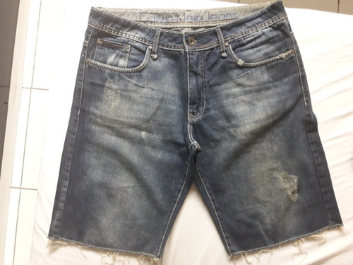 short jeans calvin klein masculino