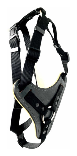Pechera Ajustable Grande De Peto Nylon/piel