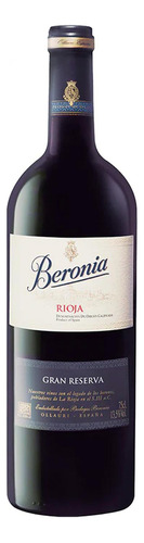 Pack De 2 Vino Tinto Beronia Gran Reserva 14.5° 750 Ml