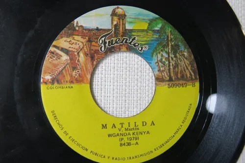 Vinyl Vinilo Lp Acetato Wganda Kenya Matilda Cumbia Tropical (Usado)