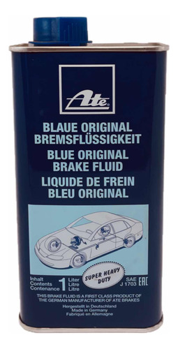 Liquido De Frenos Ate Blue Original Dot4 1 Litro 
