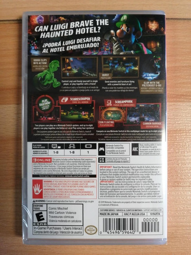 Imagen 4 de 4 de ..:: Luigi Mansion 3 ::.. Para Switch En Gamewow