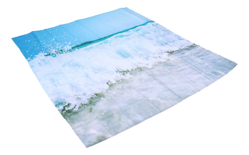 Cortina De Ducha Impermeable Con Gancho Perforado Para Baño