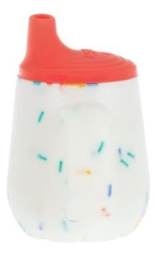 Nuby First Training Cup Copa De Silicona Con Boquilla De Y 2