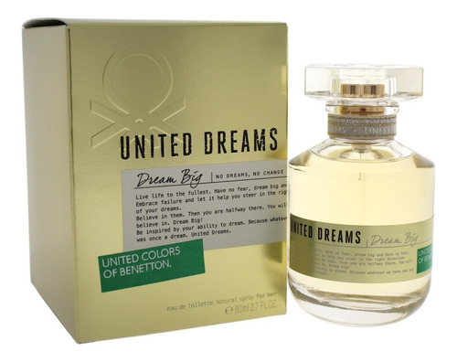 Benetton United Dreams Dream Big Edt X 80 Ml