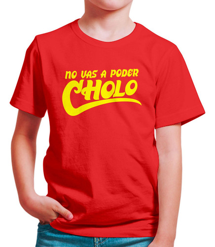 Polo Niño No Vas A Poder Cholo (d0939 Boleto.store)