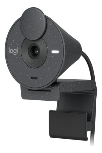 Webcam Camara Web Logitech Brio 300 Full Hd 2mp Grafito