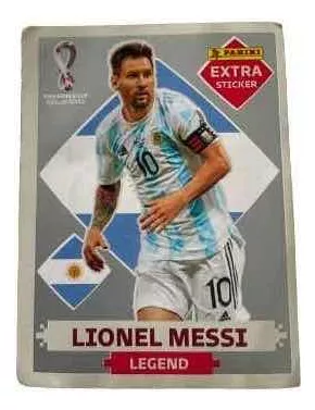 LANCE LIVRE - LIONEL MESSI PRATA - EXTRA LEGEND (Argentina) - Figurinha