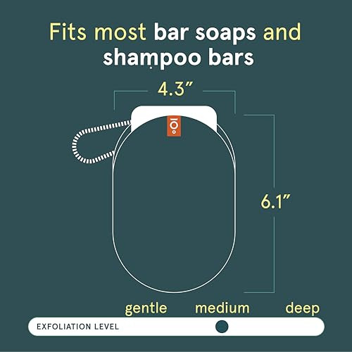 Jabón Exfoliante Para Hombres Bolsa Exfoliante Deportiva Lim