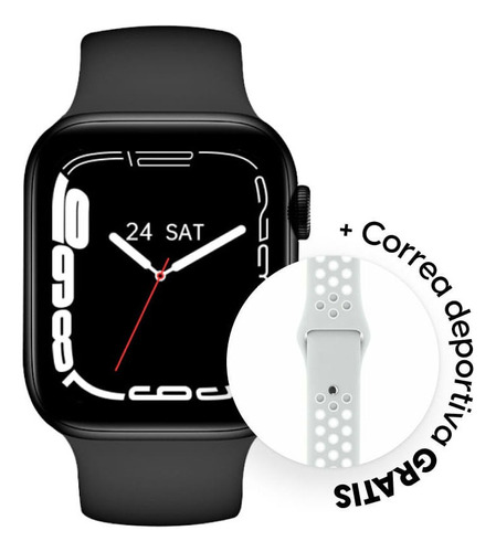 Smartwatch Roadtrip Watch S3 Ip65 + Correa Deportiva Blanca Color del bisel Negro