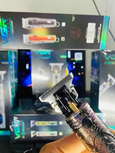 Maquina Inalambrica Cortadora Diseño + Accesorios Barberia