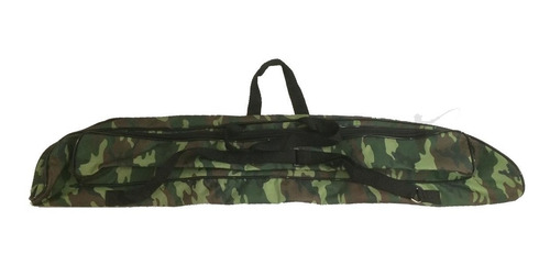 Porta Varas Bolsa Camuflado 1 M Alça Dupla E Bolso Lateral