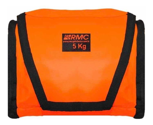 Tornozeleira Caneleira Peso Rmc Sport Laranja 05kg - 01 Par