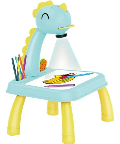 Mesa De Dibujo Luz Led Proyectora Infantil Juegos Y Juguetes