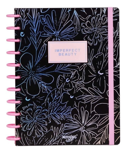 Cuaderno Inteligente Mooving Con Sistema De Discos - Flores