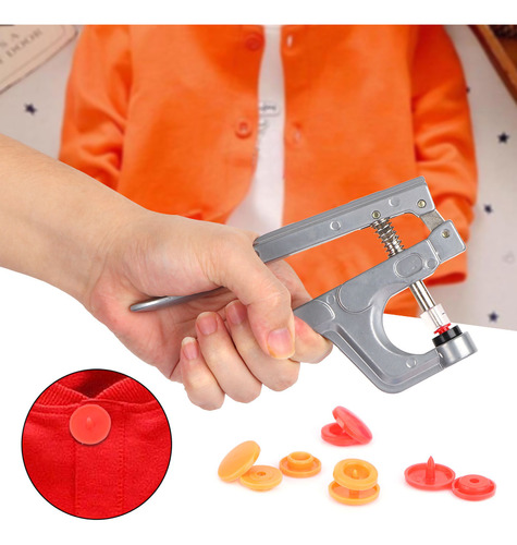 Resina Snap Fastener Popular Práctico 24 Color Niños