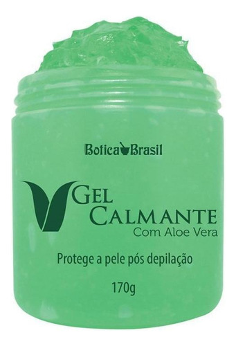 Gel Calmante Pós Depilação Com Aloe Vera