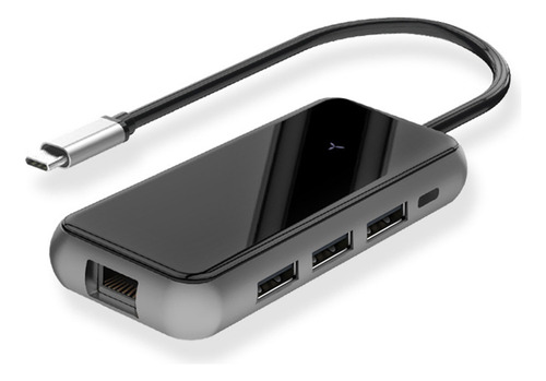 , Concentrador Usb-c Con Ethernet Rj45 Compatible Con Hdmi ,