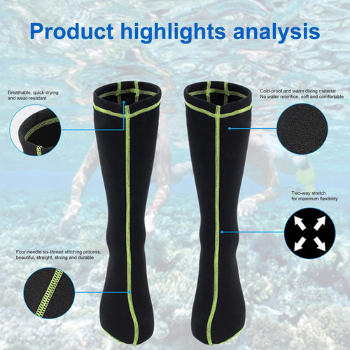 Calcetines De Buceo Calcetines Largos De Buceo Los Deportes