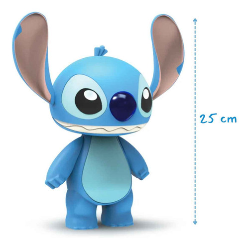 Boneco Lilo Stitch Ou Angel 25cm Com Comidinhas + 03 Anos