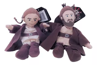 Star Wars Buddies Peluche De Qui Gon Y Obi Wan Episodio 1!!!