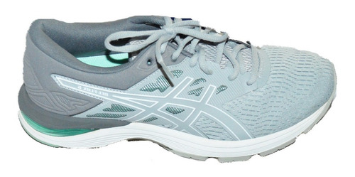 Tenis Deportivos Gris Marca Asics Mujer Talla 9.5