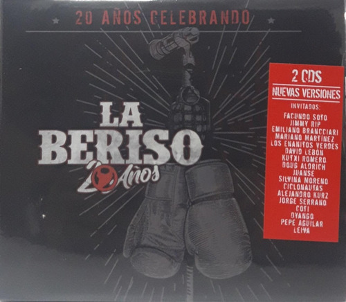 Cd La Beriso 20 Años Celebrando 2 Cds&-.
