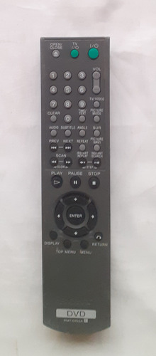 Control Remoto Dvd Sony Rmt-d153a Original Oferta