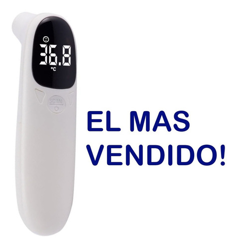 Imagen 1 de 5 de Termometro Infrarrojo Pistola Laser P/humanos Aprobacion Fda