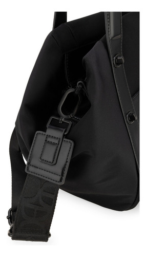 Bolsa Satchel Cloe Ridifali Grande Negro Grande