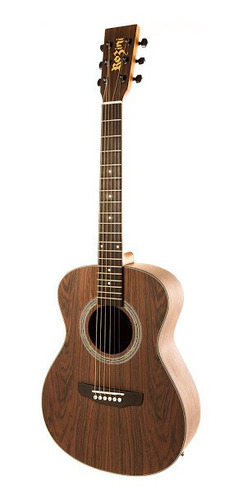 Imagem 3 de 8 de Violão Rozini Presença Brasil Rx115 Mini Fosco Edge Aço