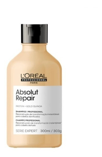 L'oreal Absolut Repair Gold Quinoa+ Protein- Shampoo 300mls